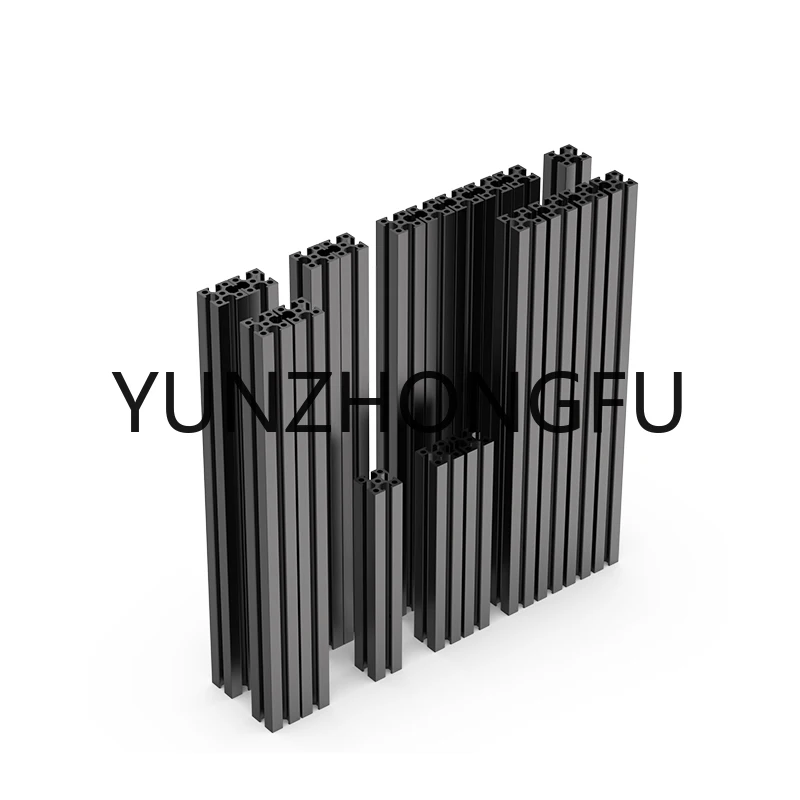 Voron аксессуары Wolong 1515GB 6063 Алюминиевый профиль анодированный черный резьбонарезной набор