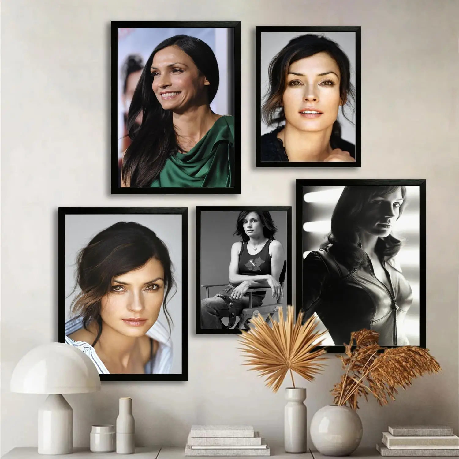 famke janssen холст художественный постер и настенное искусство картина с принтом