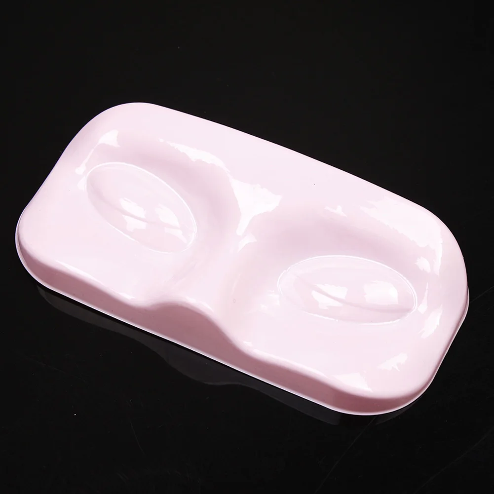 

20pcs/pack Protective Tools Packing PVC Blank Boxes Lash Trays Makeup Accessory False Eyelashes Face Shape Display Holder