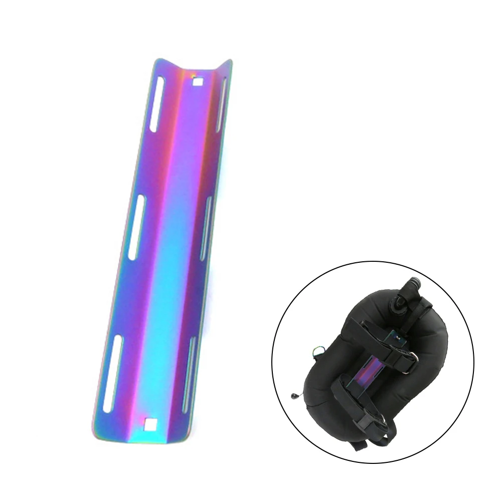 

1pc Diving Titanium Single Tank Adapter For Scuba Diving Backplate Back Frame STA Universal Scuba Divers Backplates Adapters