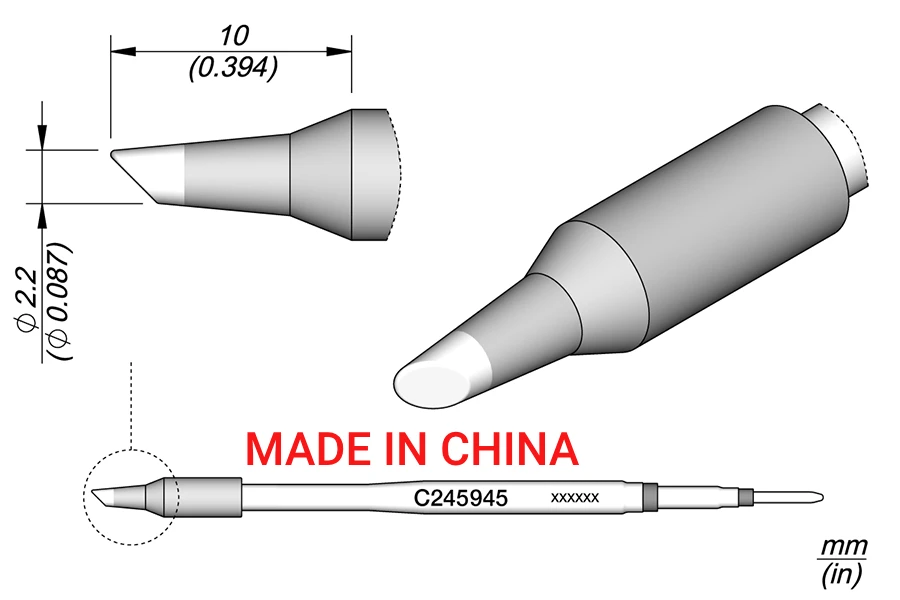 

Электрический паяльник YUANPIN C245951 с постоянной температурой, наконечники, паяльная станция