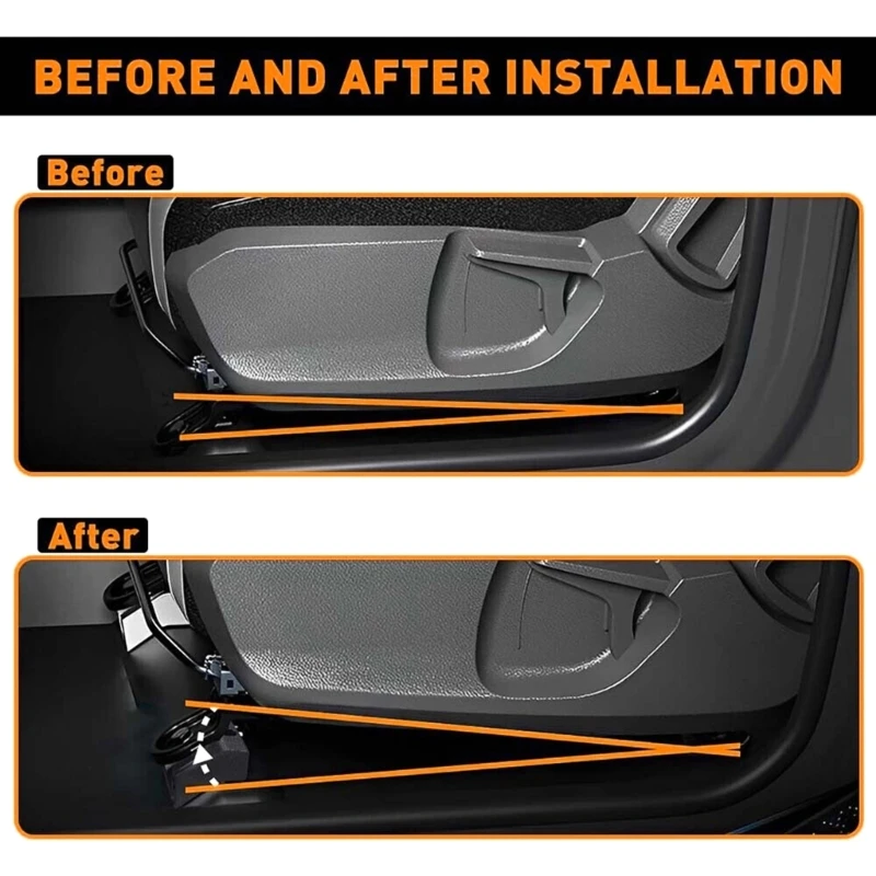 Комплект увеличения высоты сиденья автомобиля алюминиевые проставки 1 25 дюйма