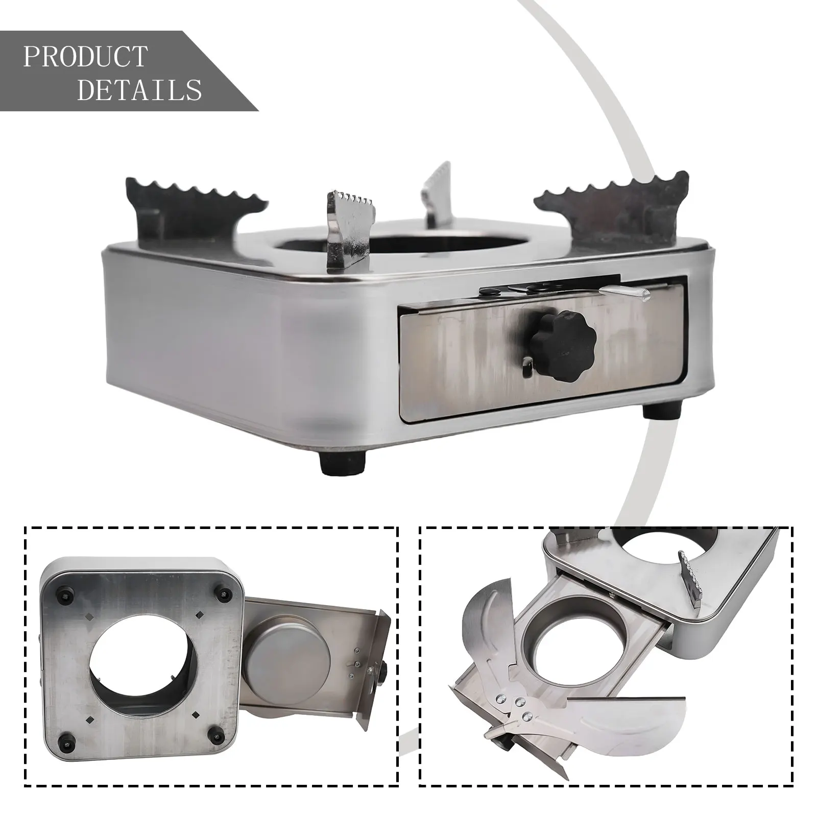 1 шт. тип ящика из нержавеющей стали спиртовая печь уличная походная аксессуары