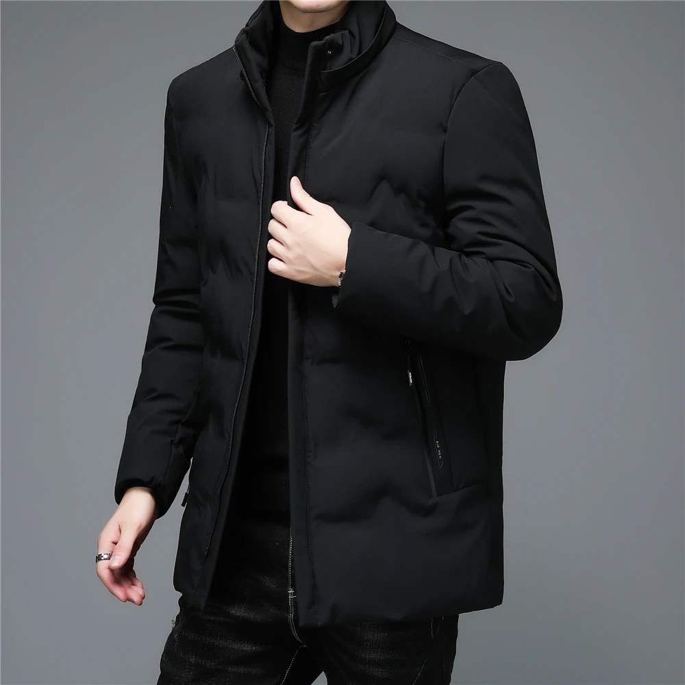 COODRONY Brand Thick Warm Hooded Parkas Men's Winter Jackets Long Coat Men Clothing Fashion Streetwear Windproof Overcoats Z8148