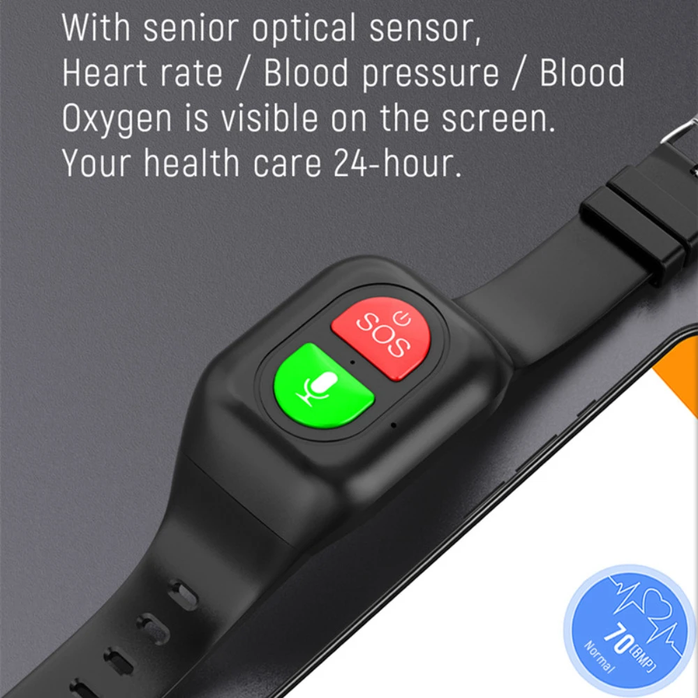 SOS анти-потеря GPS трекер позиционирования сердечного ритма кровяное давление