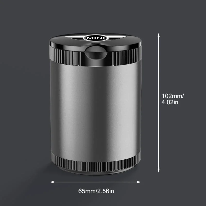 Портативная автомобильная светодиодная пепельница аксессуары для мини медного