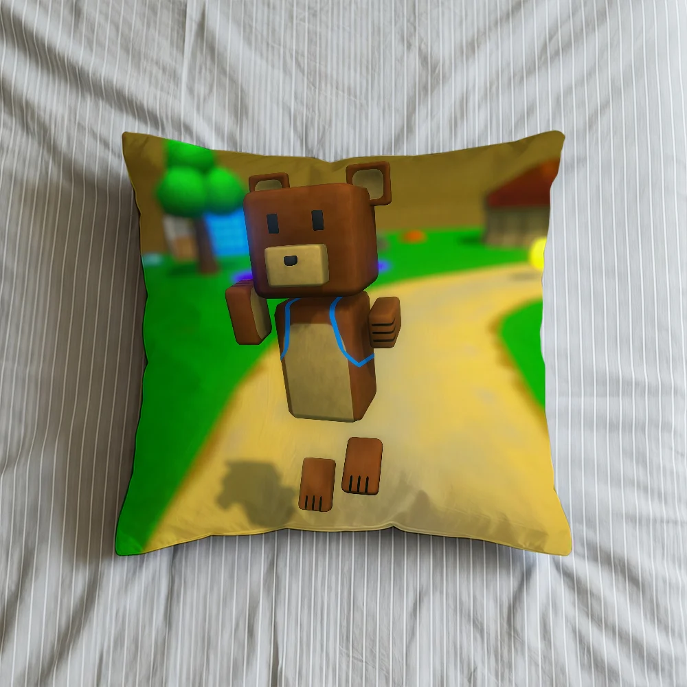 Чехлы для подушек Super Bear Adventure принтом