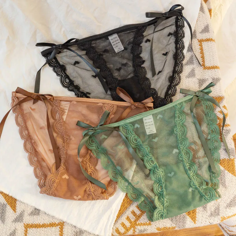 

Женское сексуальное кружевное белье трусики Изящные мягкие брифы с заниженной талией