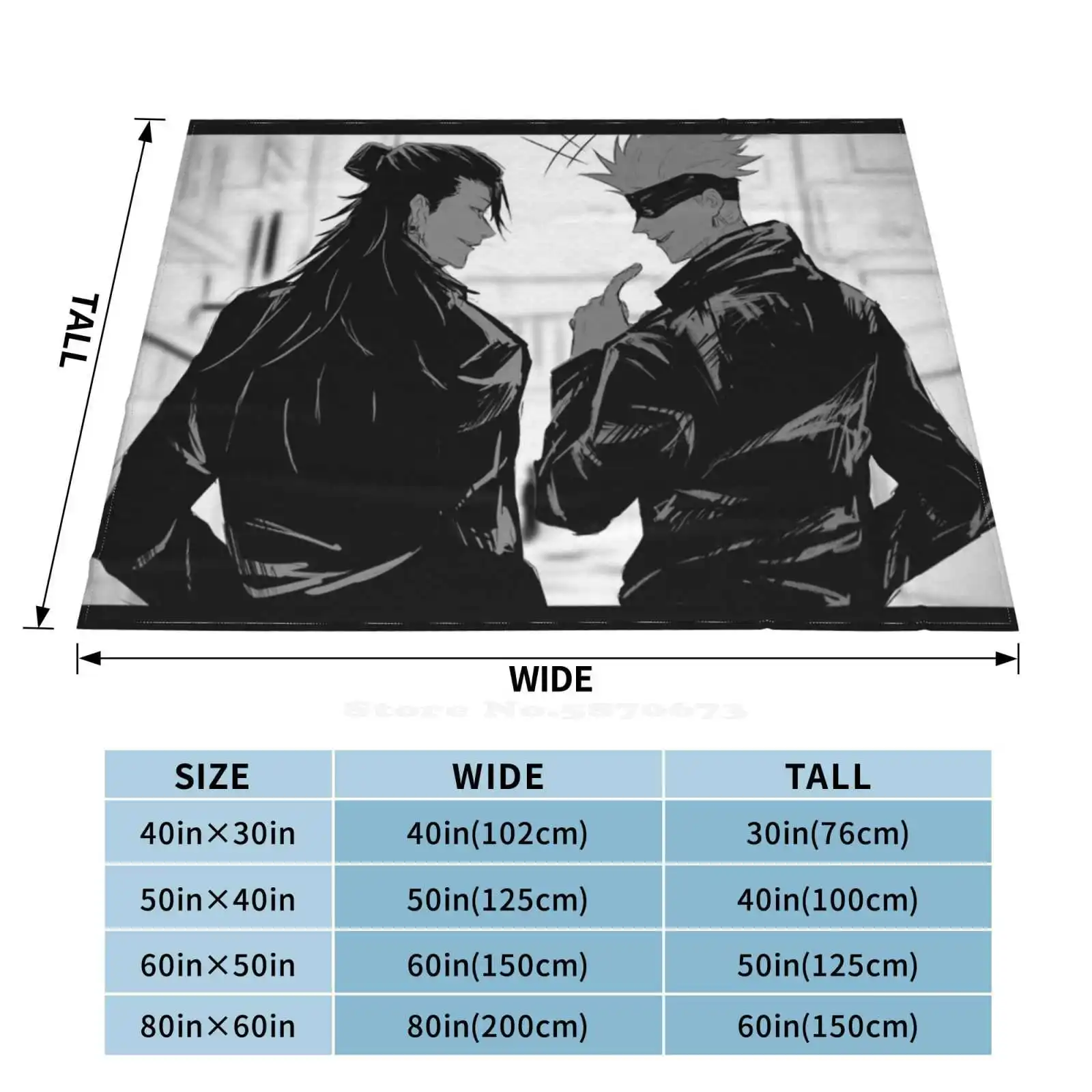 Домашнее фланелевое одеяло Gojo &amp Geto Black N White лидер продаж домашнее Satoru Jjk Getou Gojou