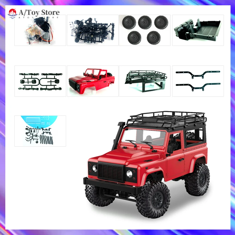

MN90 1:12 2.4G Remote Control High Speed Off Road Truck Vehicle Toy RC Rock Crawler Buggy Climbing Car for PICKCAR D90
