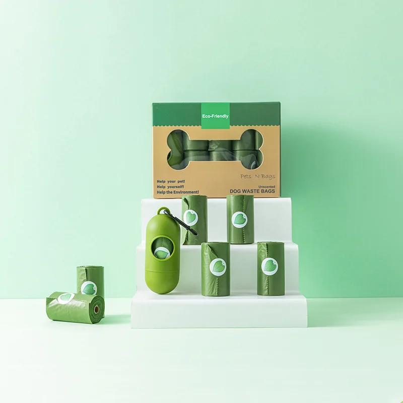 4-20 рулонов биоразлагаемый контейнер для хранения мусора |