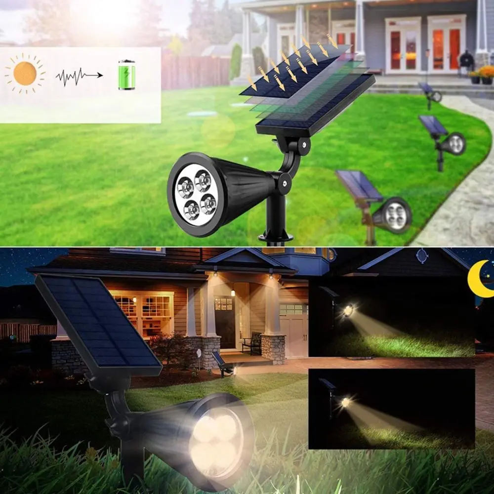 

IP65 Solar Lawn Light Changing Ground Landscape Spotlights New Outdoor Lights for Garden Yard Outdoor