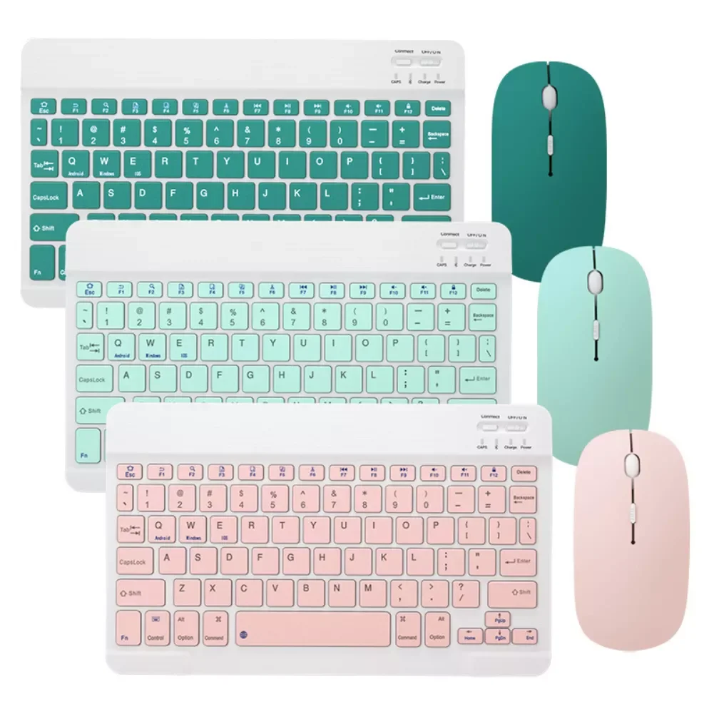 

Клавиатура и мышь беспроводные для iPad, Samsung, Xiaomi, Huawei