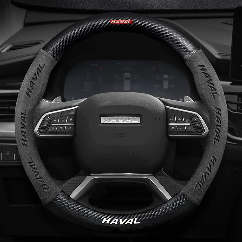 

For Hyundai i10 i30 i20 Sonata Creta Accent Elantra Turn over the fur Steering Wheel Cover Breathable Anti Slip Car Accessorie
