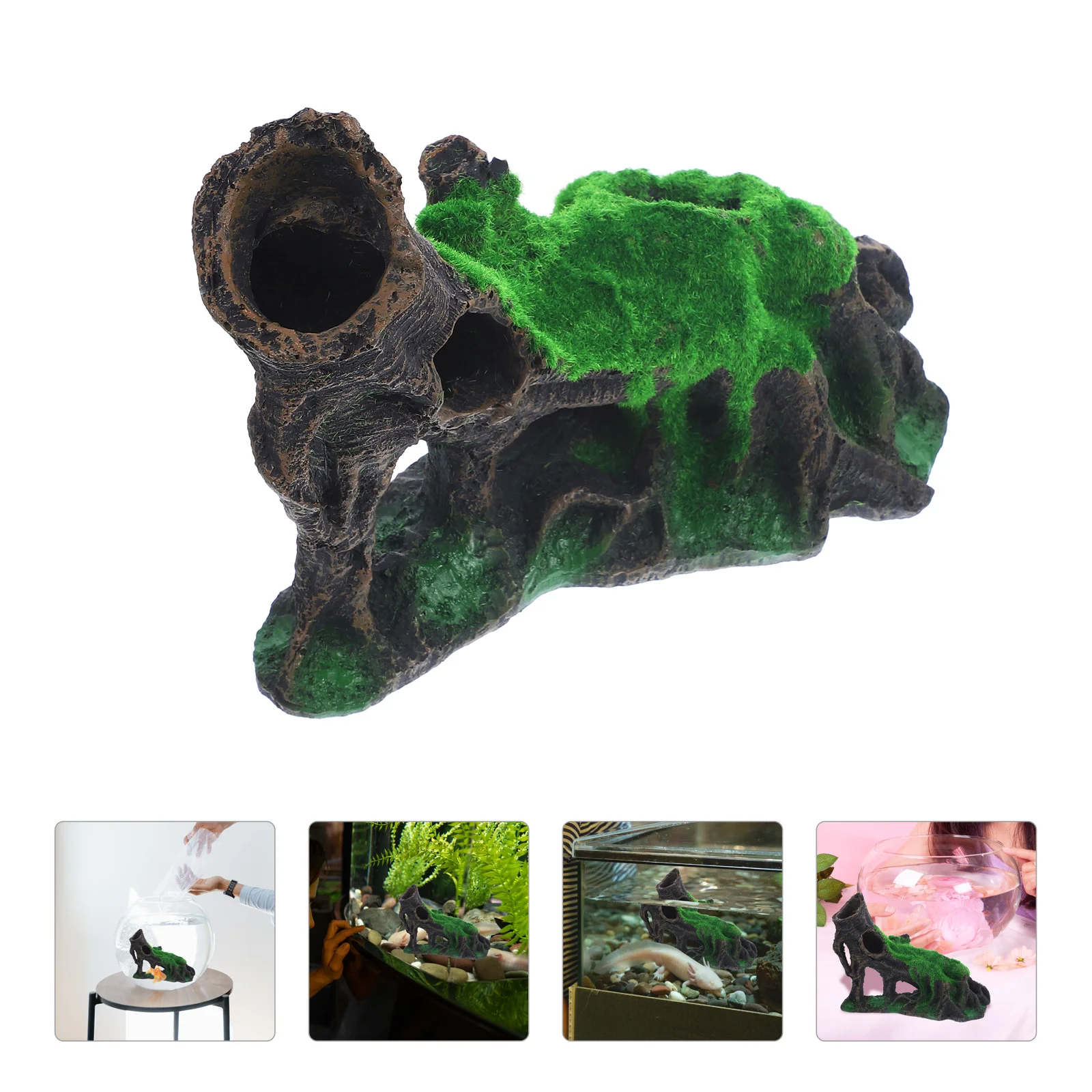 Ветка ландшафтного дизайна украшения настольный аквариум небольшой компактное
