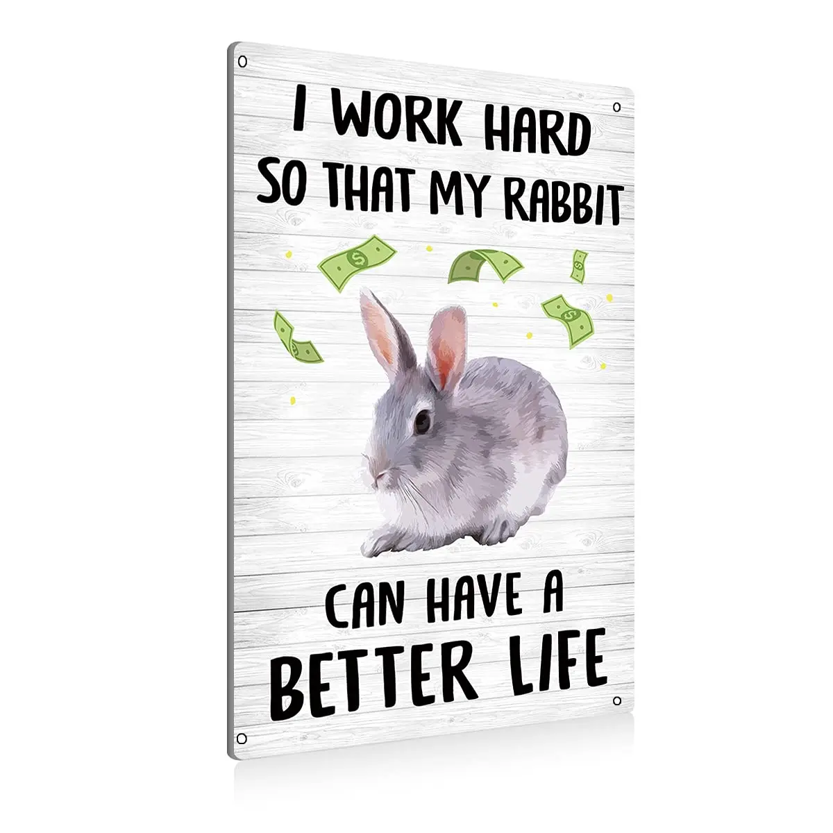 Забавный Я Усердно Работаю так что мой кролик может иметь лучшую жизнь