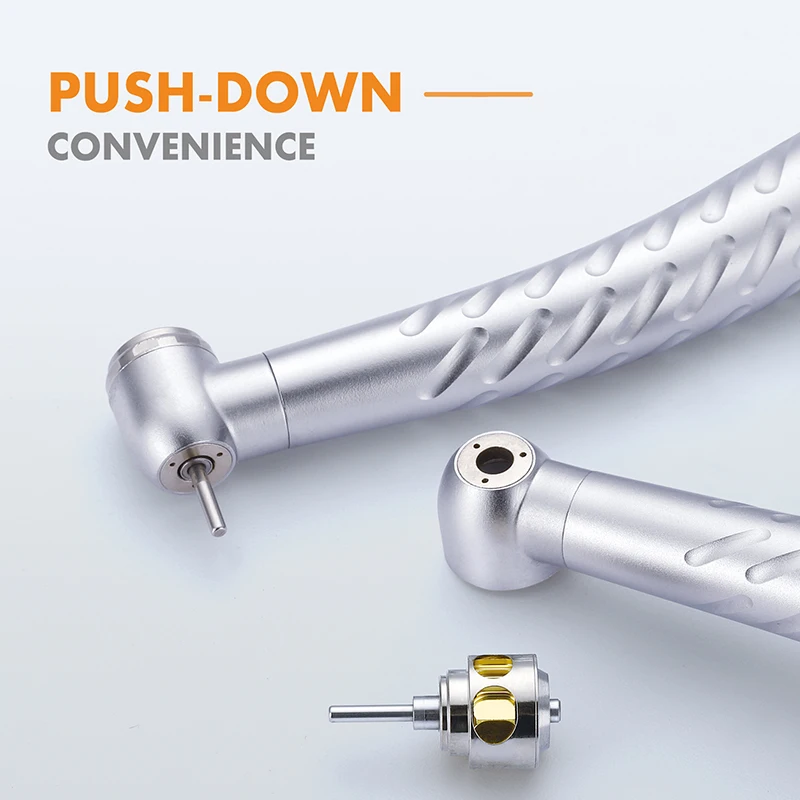 Dental High Speed Handpiece Air Turbine Dentist Tips NSK Type Kavo Style Standard Super Torque Head Push Button  2 Hole 4 Holes