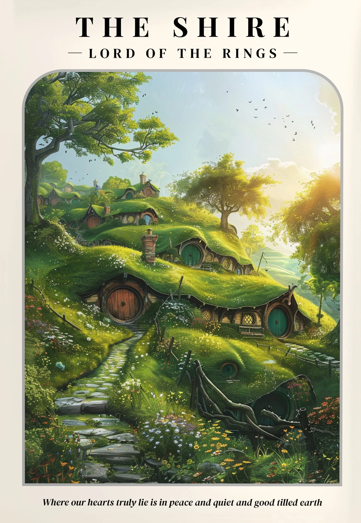 Печать на холсте 