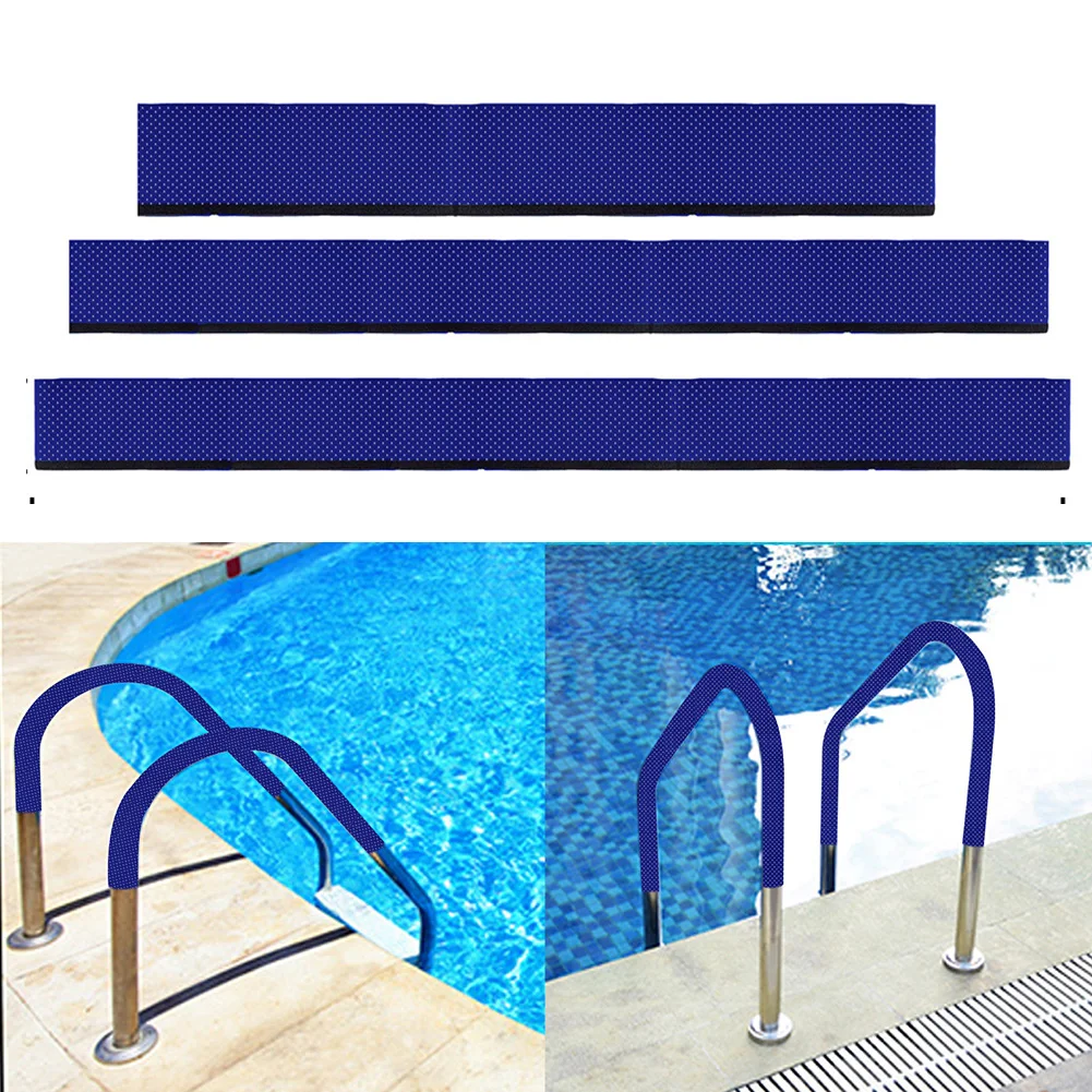 

Polyester Swimming Pool Ladder Step Hand Rail Cover Pool Grips Cover Anti-Slip Rail Cover Protector Swimming Pool Armrest Cover