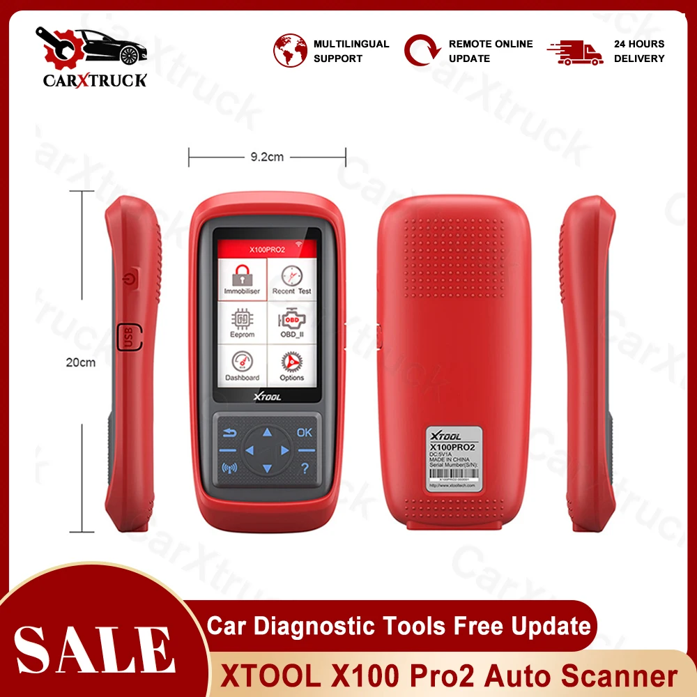 

Car Diagnostic tool OBD2 Xtool X100 Pro2 Auto Key Programmer x100 PRO KO SBB PRO2 IPROG CK100 ZED BULL T300