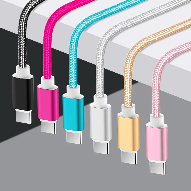 

USB Type C Fast Charge Cable For Samsung Galaxy S8 S9 S10 A50 Note 10 3m 2m Usb Cable Typec Cabo Type-c For Xiaomi Mi 9T A3 Mi9T