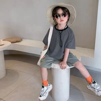 striped boys t shirt summer clothes in 2022 the new foreign style childrens short sleeve children in the tide