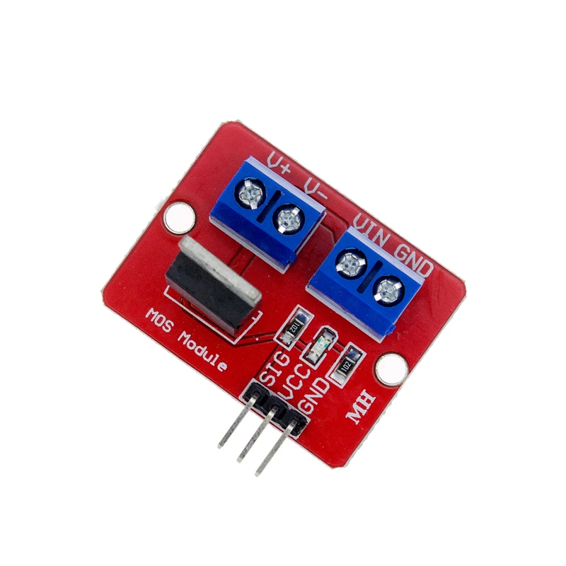 5 шт. 0-24 В верхняя кнопка Mosfet IRF520 драйвер MOS модуль для Arduino MCU ARM Raspberry pi |