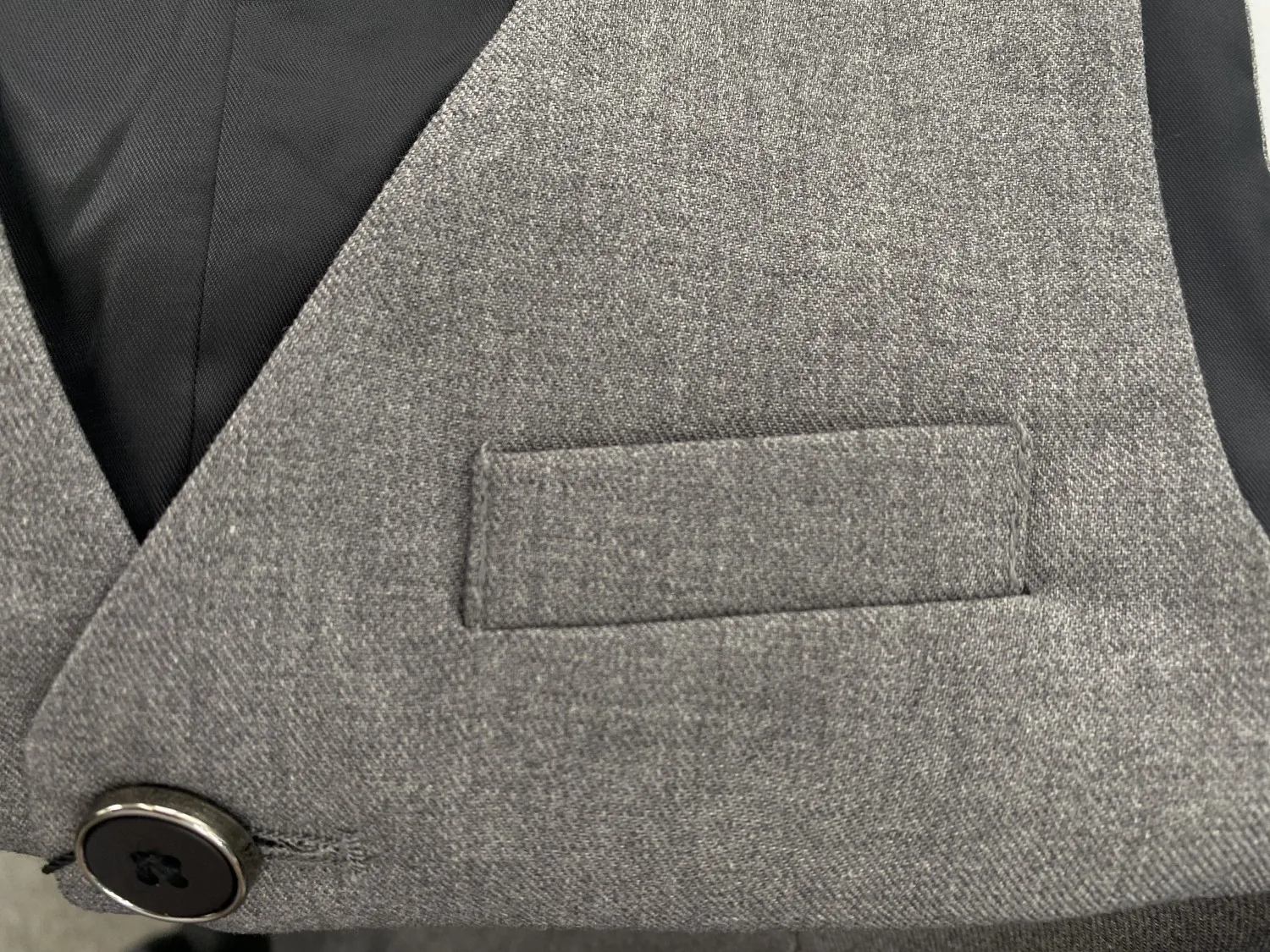 Модный Пиджак Для Мальчиков Жилет Из Качественного Полиэстера Вискозы Серый