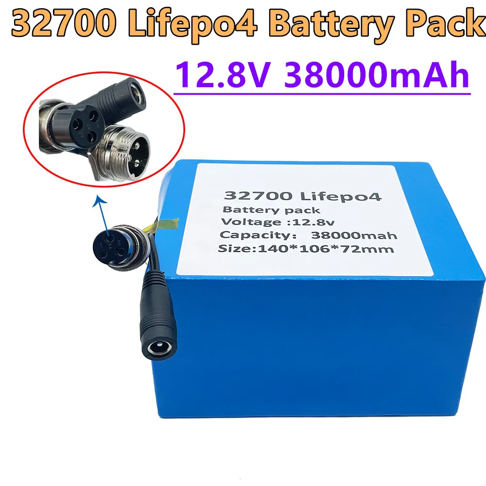 

32700Lifepo4 аккумуляторная батарея в упаковке 4S 3P 12,8 V 38Ah 4S40A100A Ausgewogene BMS строгая обувь и обувь