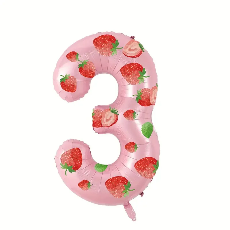 

Розовый цифровой воздушный шар из алюминиевой фольги 32 дюймов