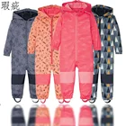 Комбинезон для мальчиков и девочек, из мягкой ткани и вельвета, Детская рабочая одежда, 2021