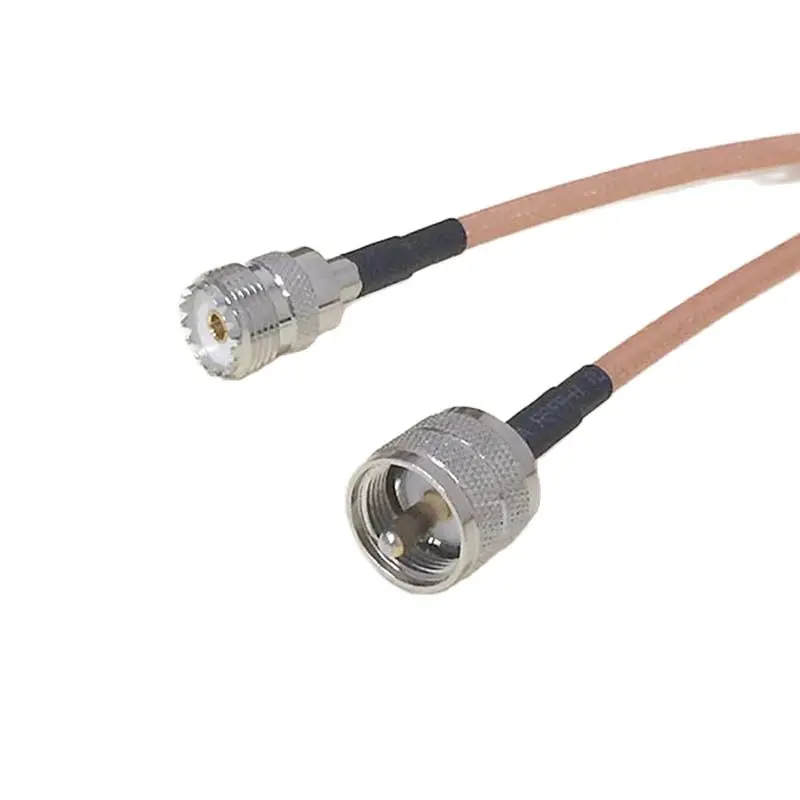 Низкие потери радиочастотного коаксиального кабеля UHF мужской PL259 переключатель