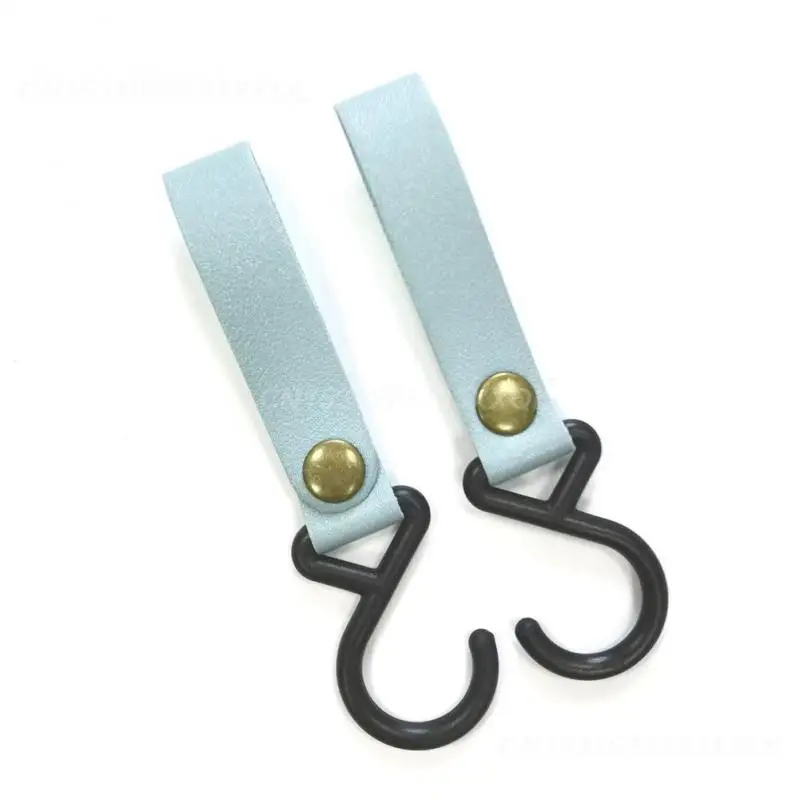 2/4/6 szt. Wieszaki kempingowe w kształcie litery S кожаный прочный ремешок навес вешалка стеллаж для