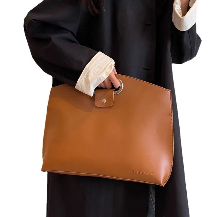 Новая женская высококачественная легкая роскошная сумка большой вместимости