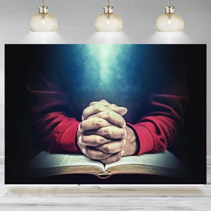 Фон для фотосъемки с изображением Иисуса Христа