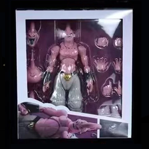 24 cm anime drak míček sh figuarty majin buu shf moviable super buu akční figurky sběr modelu hračky pro děti dárky