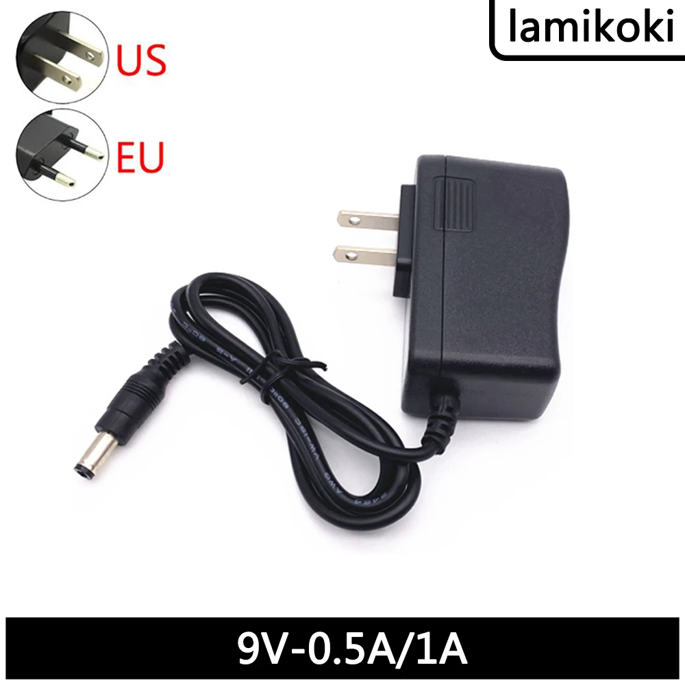 

DC 9V 250mA Power Adapter DC 9V 500mA 300mA 600mA 1A Charger Cable Plug 850ma
