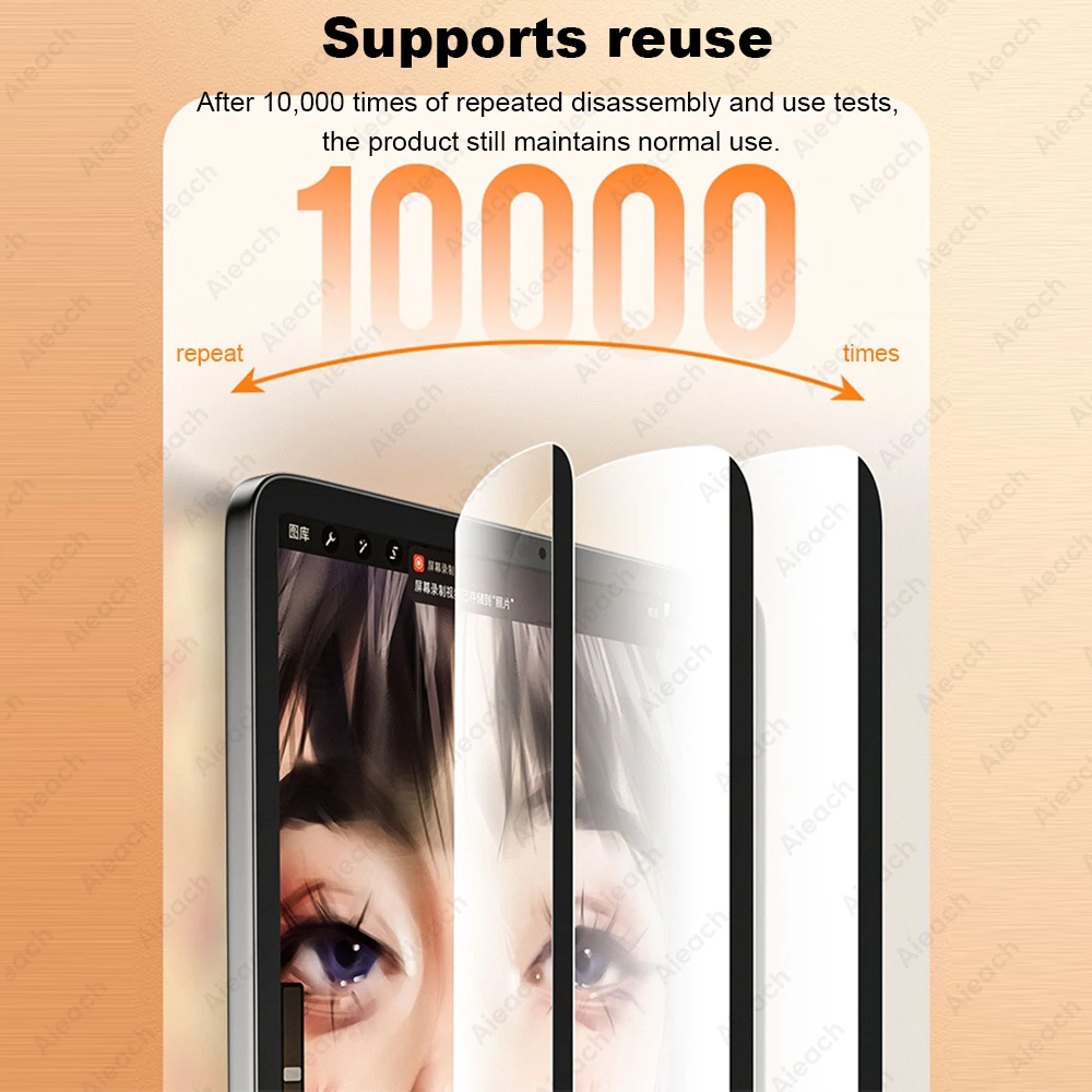 3 шт бумага как Защита экрана для iPad Pro 11 Air 4 5 10,9 10th 9th 8th 7th 6th 5th mini 6 Съемная Магнитная притяжение пленка (art.: 3920c1688cdbe) - 3920c1688cdbe