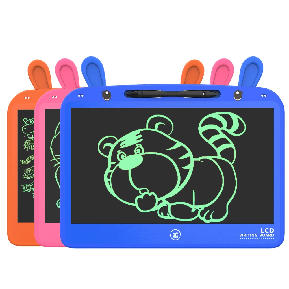 

13.5Inch Erasable Electronic Handwriting Toy Gifts LCD Screen Smart Writing Board Kids Drawing Tablet Cartoons Painting Pad