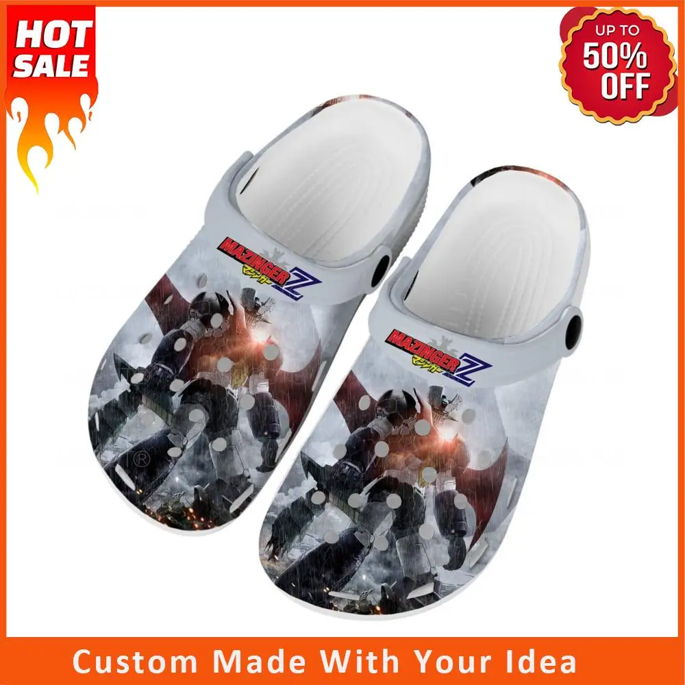 

Mazinger Z Cartoon Manga Anime Comics Home Clogs Custom Water Shoes Mens Womens Teenager Shoe Garden Clog Beach Hole Slippers