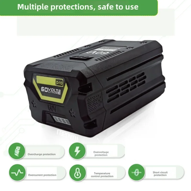 Фото 8000 мАч для Greenworks 24 В 40 В 60 В 80 В 82 В BLF442 CSC404 CSF401/405 82CS27 82CS34 82BH22 82BD250 аккумулятор для электроинструмента №4