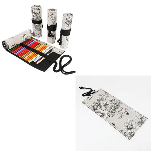 Пенал для ручек холст