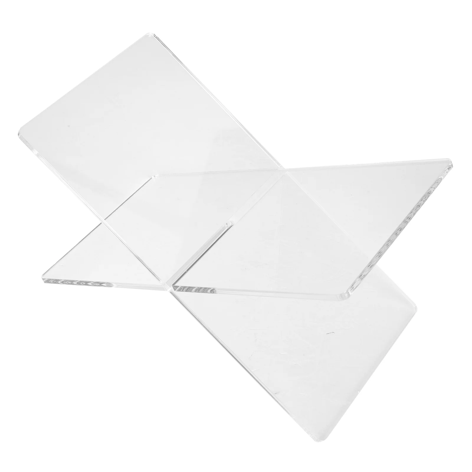 

Прозрачная акриловая подставка для книг, регулируемые кронштейны для полок, акриловая подставка для чтения, настольный книжный шкаф, полка для мониторов, стойка для журналов