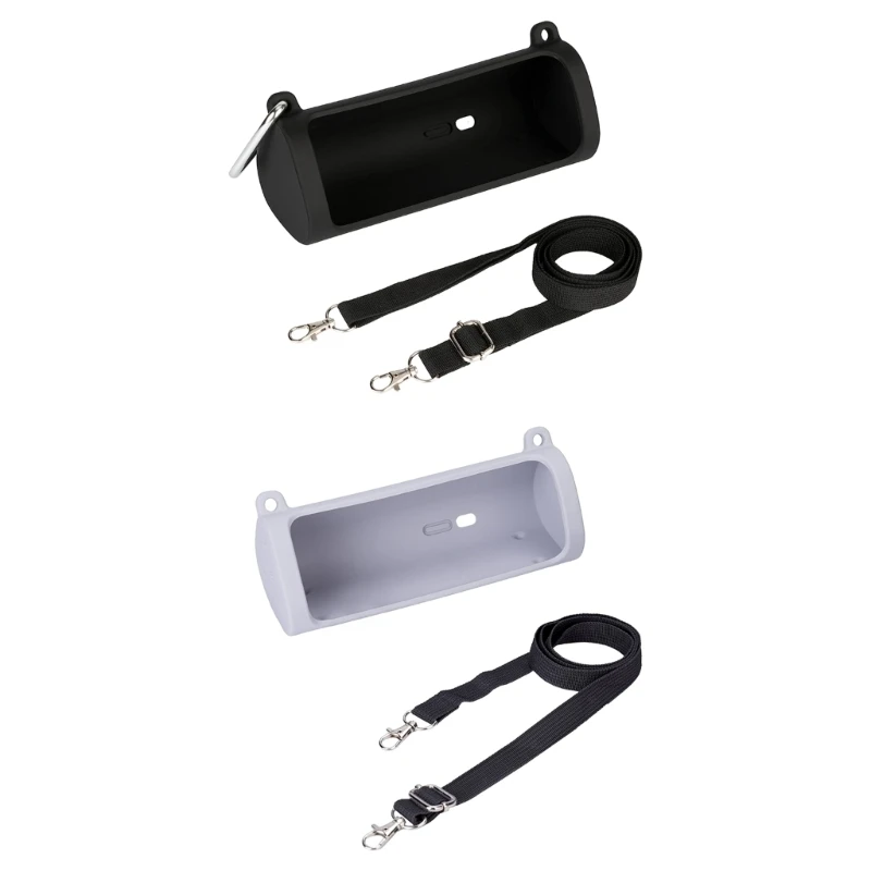 

Silicone Cover Box for Sonos Roam Speaker Carrying Pouch with Shoulder Strap