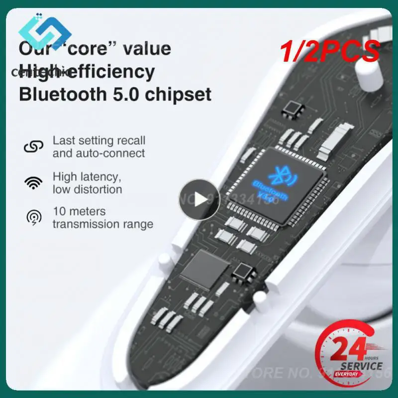 1/2 шт. AM1 TWS 5,0 наушники True Wireless Touch Control, шумоподавляющие наушники, музыкальная Спортивная гарнитура BT1 T300 SKS