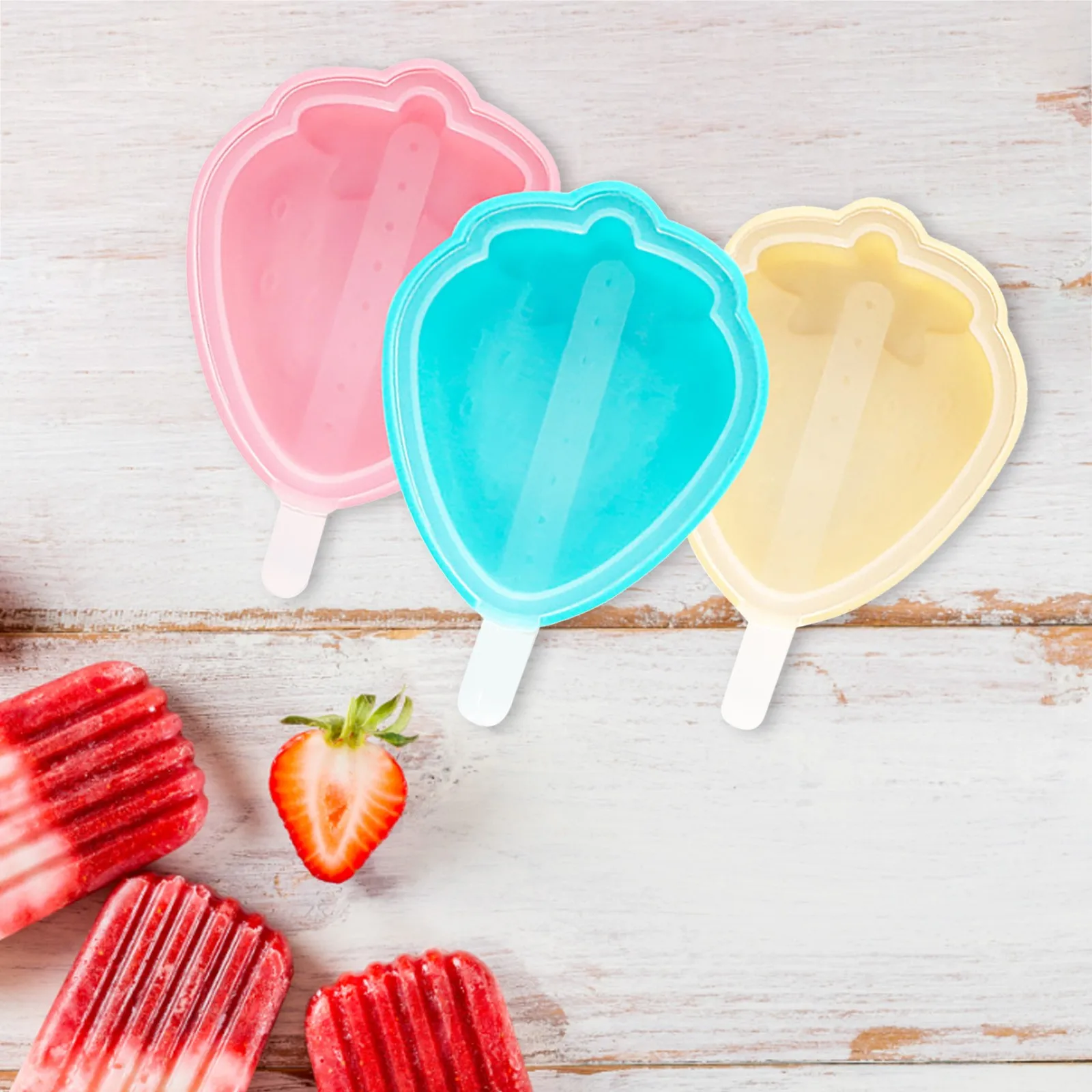 

Форма «сделай сам» для мороженого, набор из 3 предметов, силиконовая форма для мороженого, форма для фруктового льда, форма для выпечки, круг...