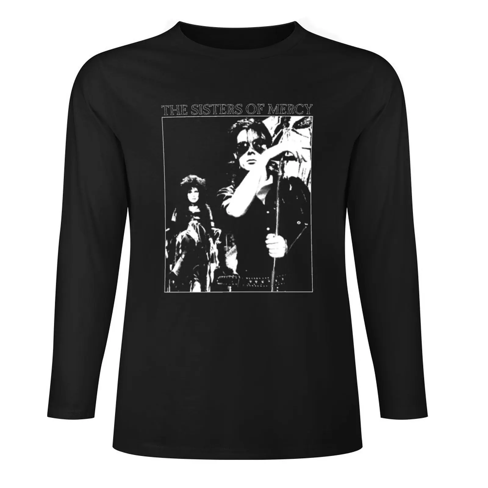 Длинная футболка The Sisters Of Mercy толстовки одежда в стиле аниме большого размера для
