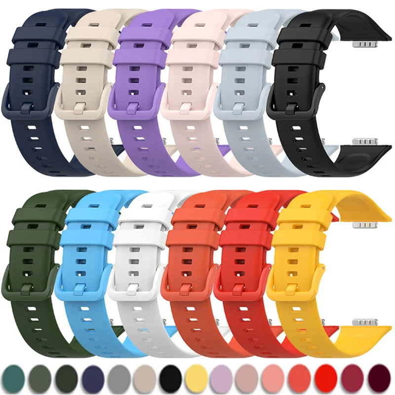 

Correa Sport Band For Huawei Watch FIT 2 Strap Smart watch Soft Silicone Wristband Bracelet fit2 2022 Newest Belt Accessories