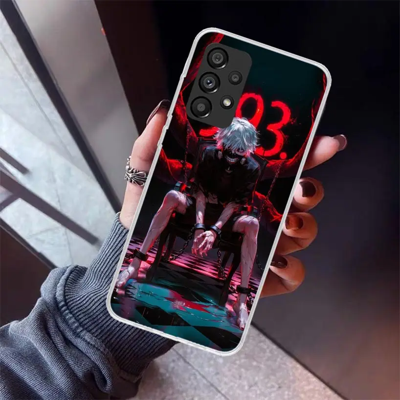 Фото Чехол для телефона G-Ghoul Tokyo Kaneki Ken для Samsung Galaxy A17 A57 A37 A16 A26 A36 A56 A15 A25 A35 A55 A14 A13 A54 A53 A34 A24 A33 A №2