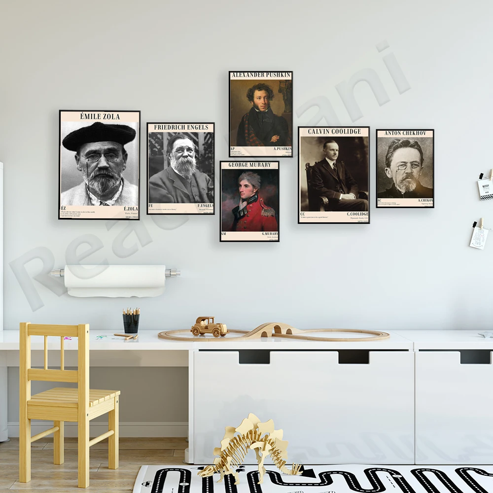 Александр Пушкин писатель Антона Чехов Емиль Зола Калвин Холоддж Джордж Мурли